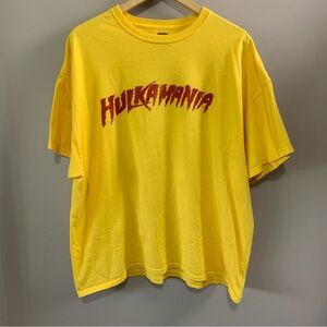 Hulkamania Yellow T-Shirt